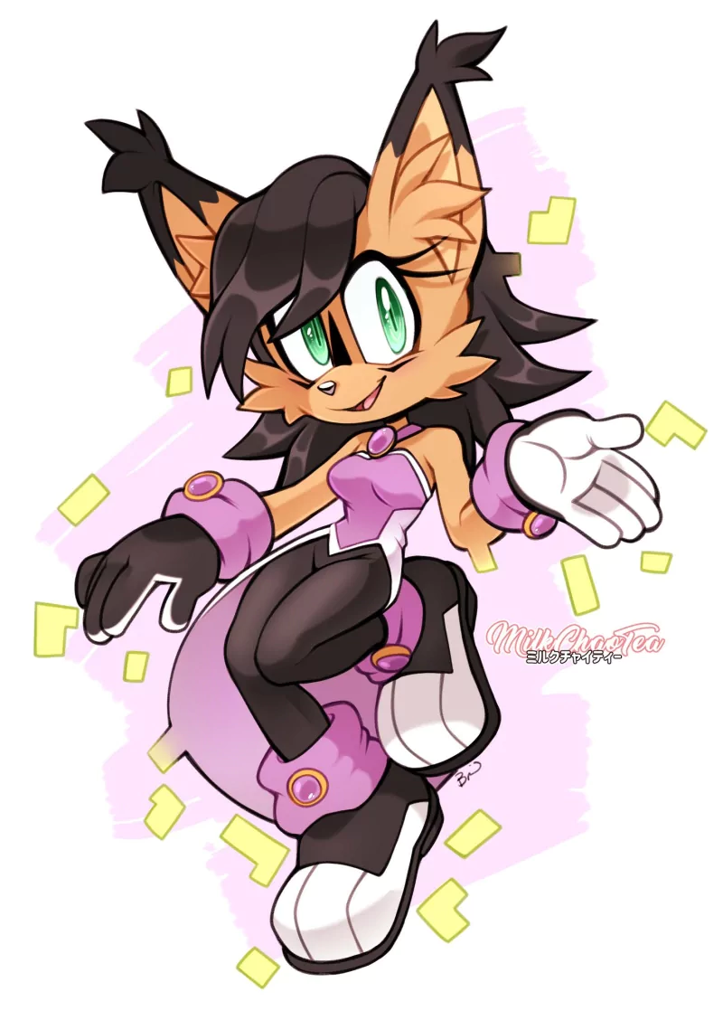 Nicole the Holo Lynx Comic Sonic the Hedgehog Image