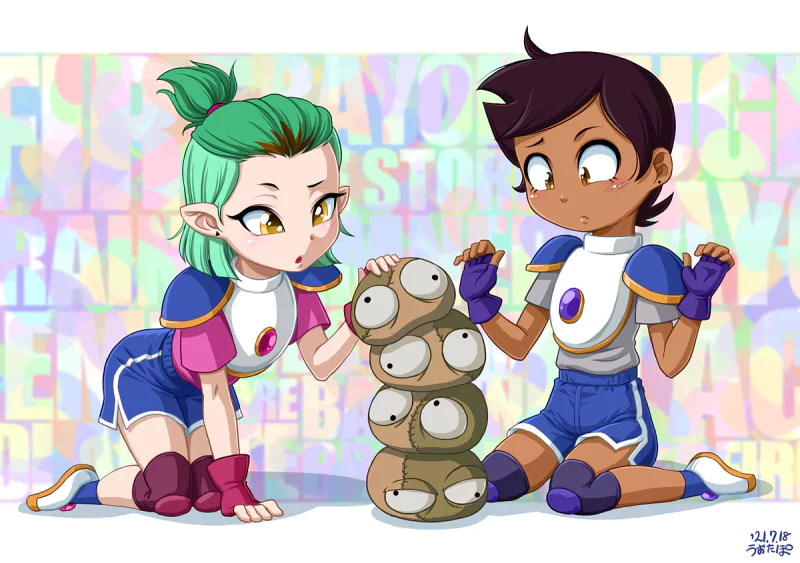 Amity Blight Luz Noceda TV Show The Owl House Image