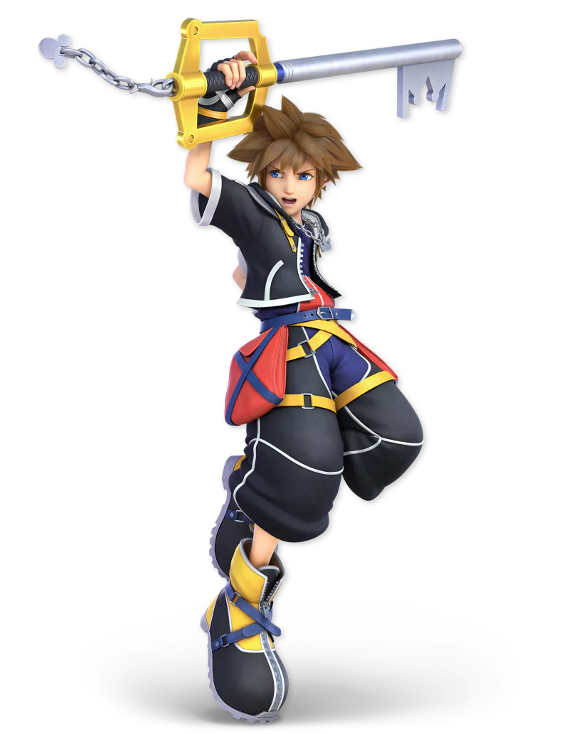  Kingdom Hearts II Sora Render From Super Smash Bros Ultimate