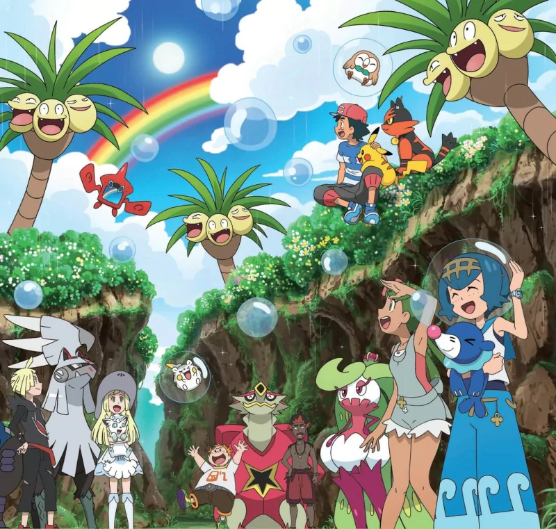 Togedemaru (Pokémon) Kiawe (Pokémon) Sophocles (Pokémon) Mallow (Pokémon) Silvally (Pokémon) Popplio (Pokémon) Lana (Pokémon) Rowlet (Pokémon) Rotom (Pokémon) Lillie (Pokemon) Gladion (Pokémon) Ash Ketchum Pikachu Anime Pokemon Image