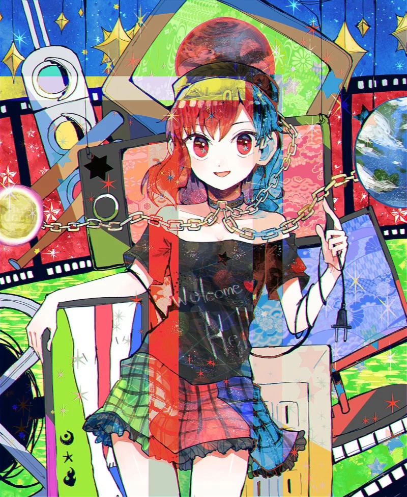 Hecatia Lapislazuli Anime Touhou Image