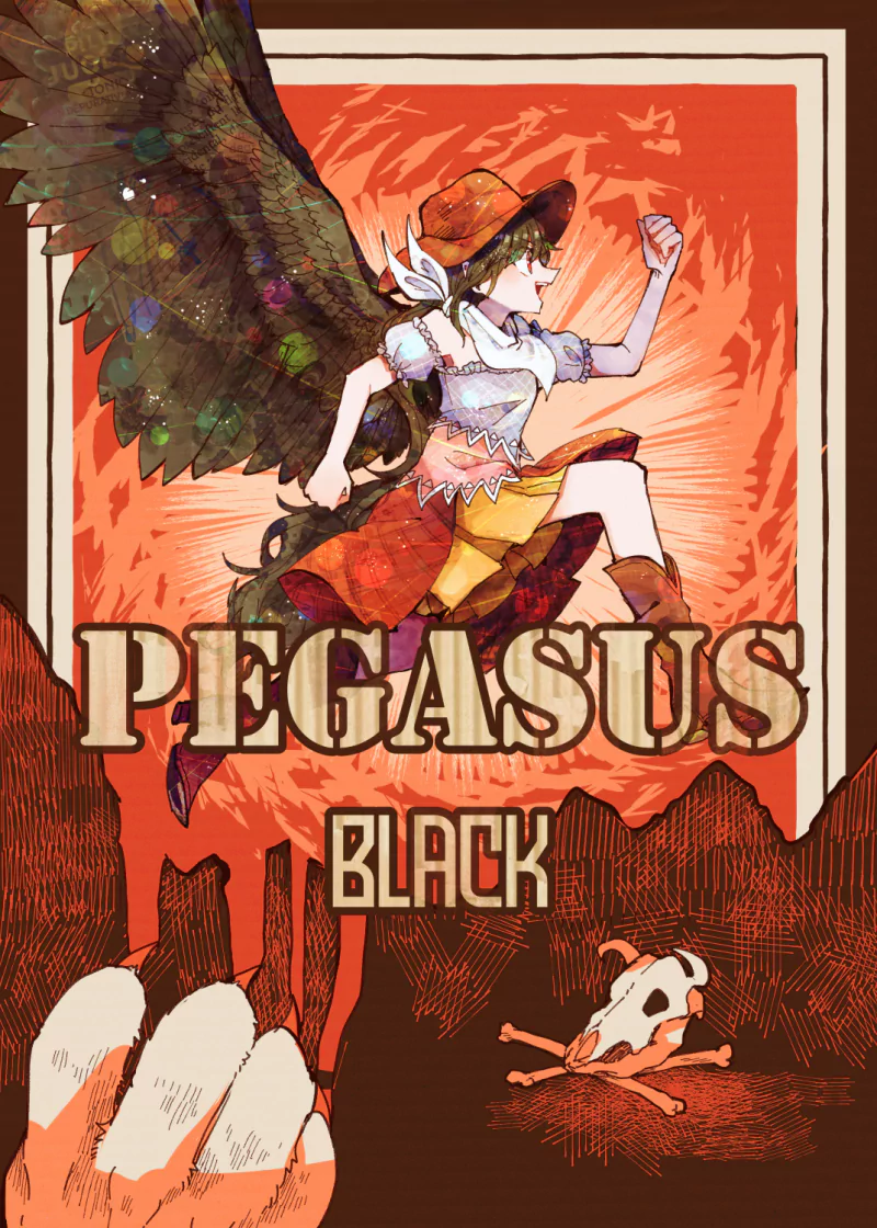 Saki Kurokoma Anime Touhou Image