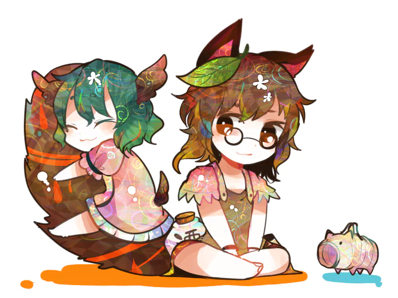 Mamizou Futatsuiwa Kyouko Kasodani Anime Touhou Image