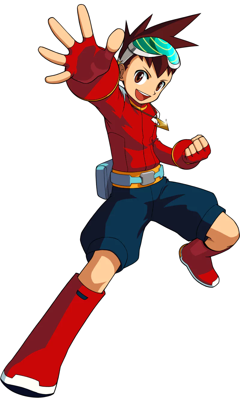 Geo Stelar video game Mega Man Star Force Image