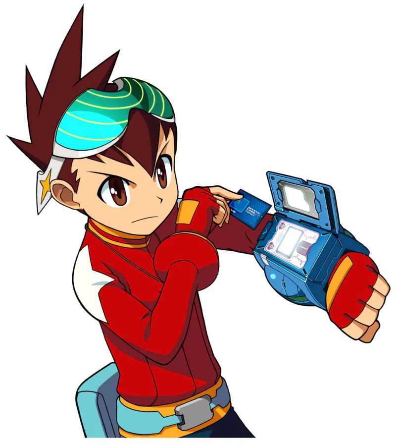 Geo Stelar video game Mega Man Star Force Image