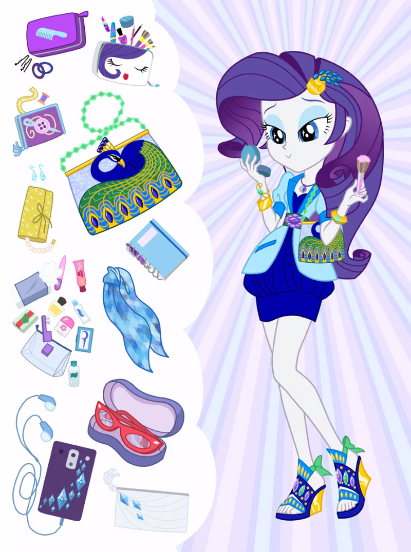 Rarity (My Little Pony) TV Show My Little Pony: Equestria Girls Image