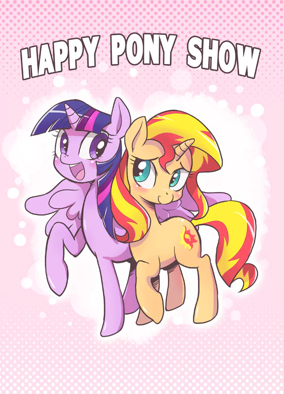 Twilight Sparkle Sunset Shimmer TV Show My Little Pony: Friendship Is Magic Image