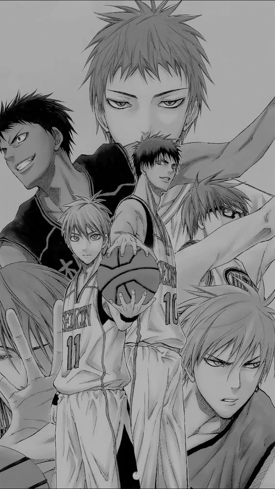 Generation of Miracles and kagami drawn by me