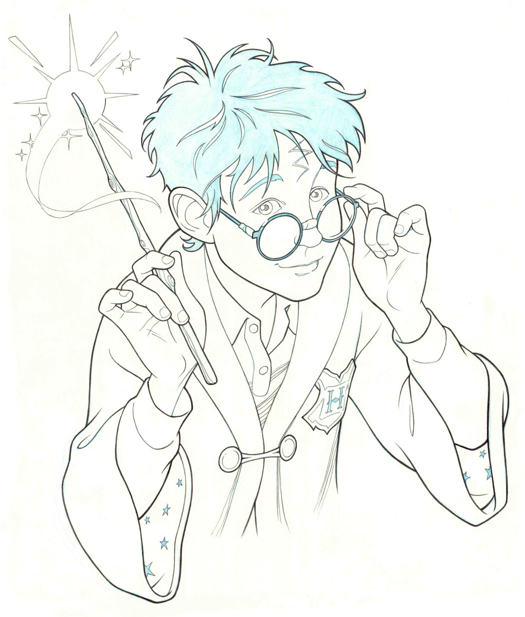 Fantasy Harry Potter Art by Jerome-K-Moore