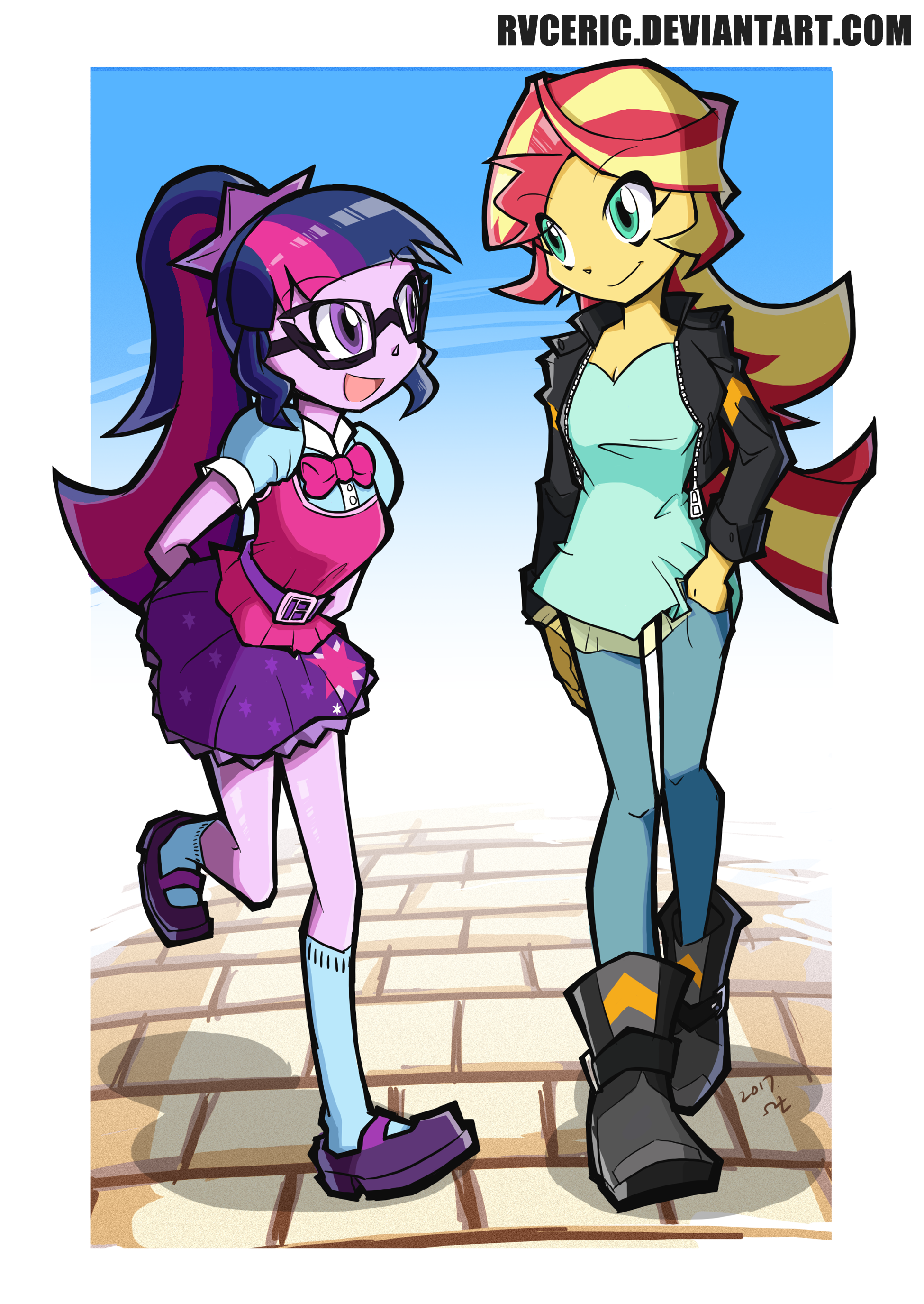 My Little Pony: Equestria Girls - Tales of Canterlot High Art by rvceric