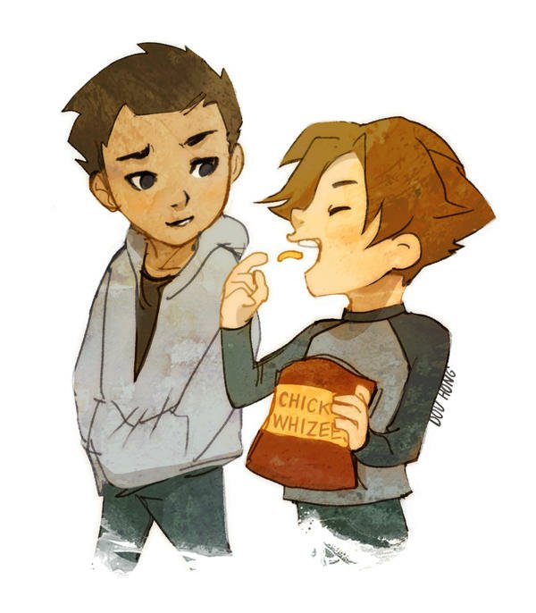 Download Bart Allen Jaime Reyes TV Show Young Justice Art