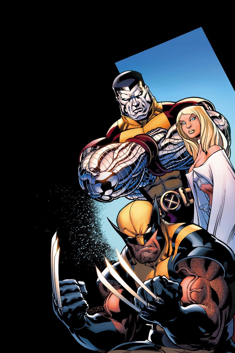 Download Colossus Emma Frost Wolverine Comic X-Men Art
