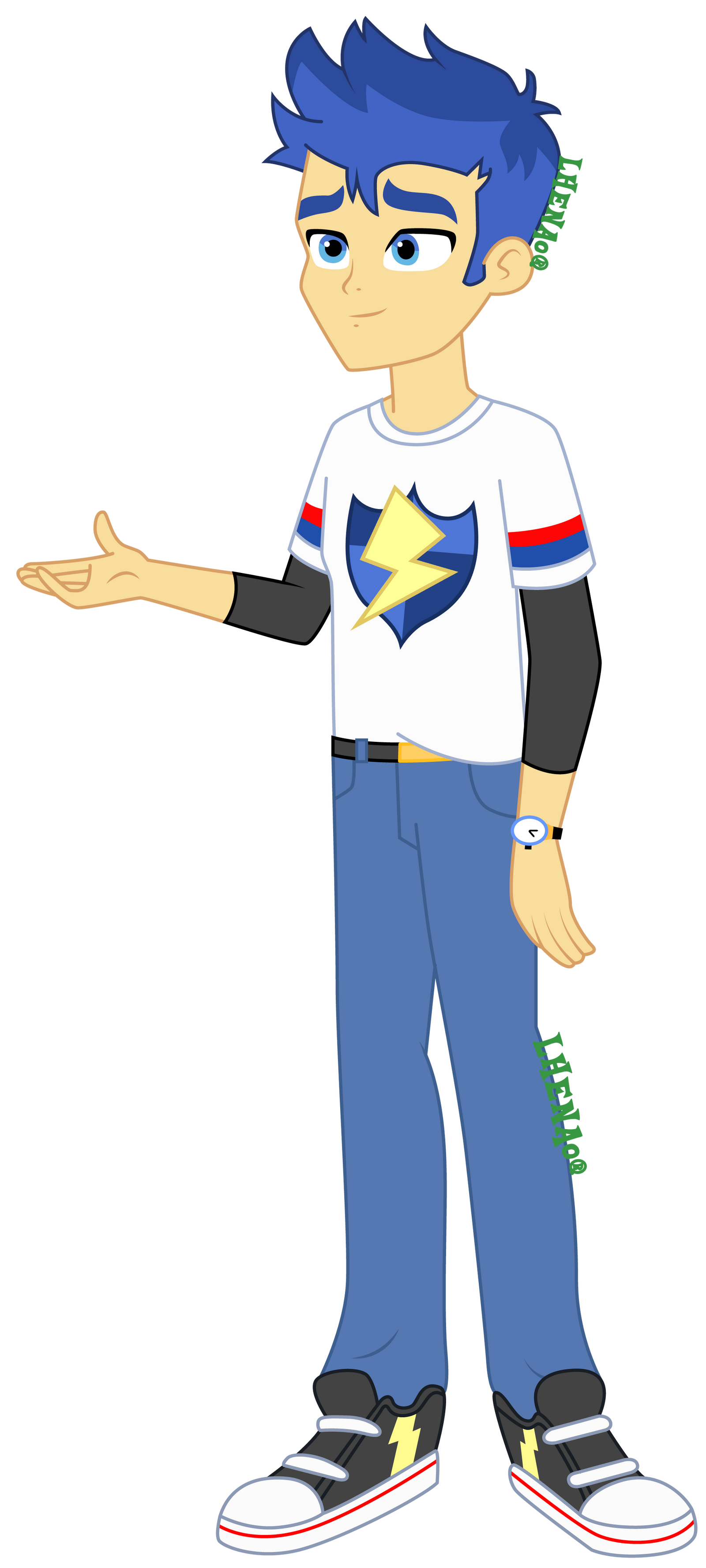 Download Flash Sentry TV Show My Little Pony: Equestria Girls Art