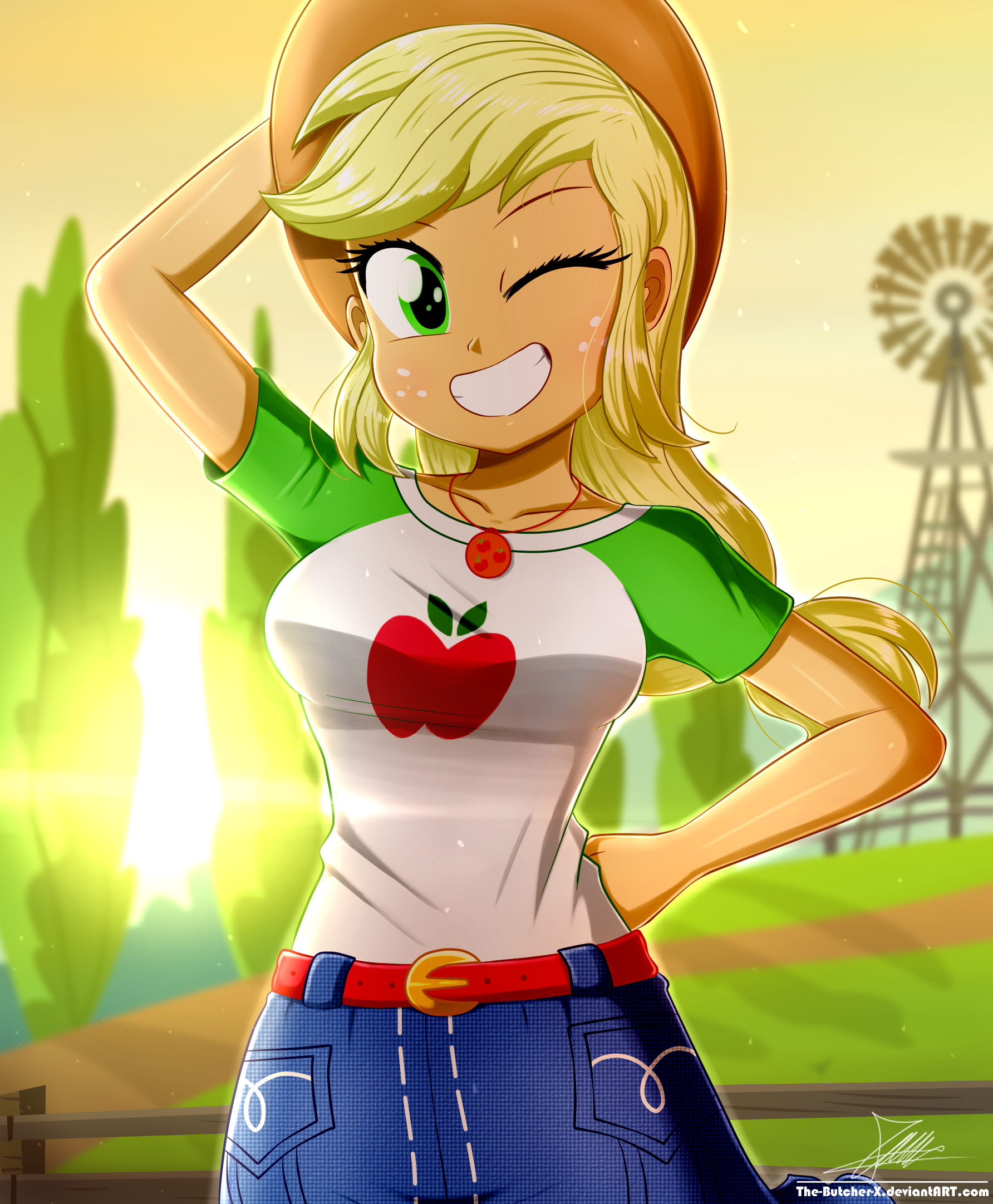 Download Applejack (My Little Pony) TV Show My Little Pony: Equestria Girls Art
