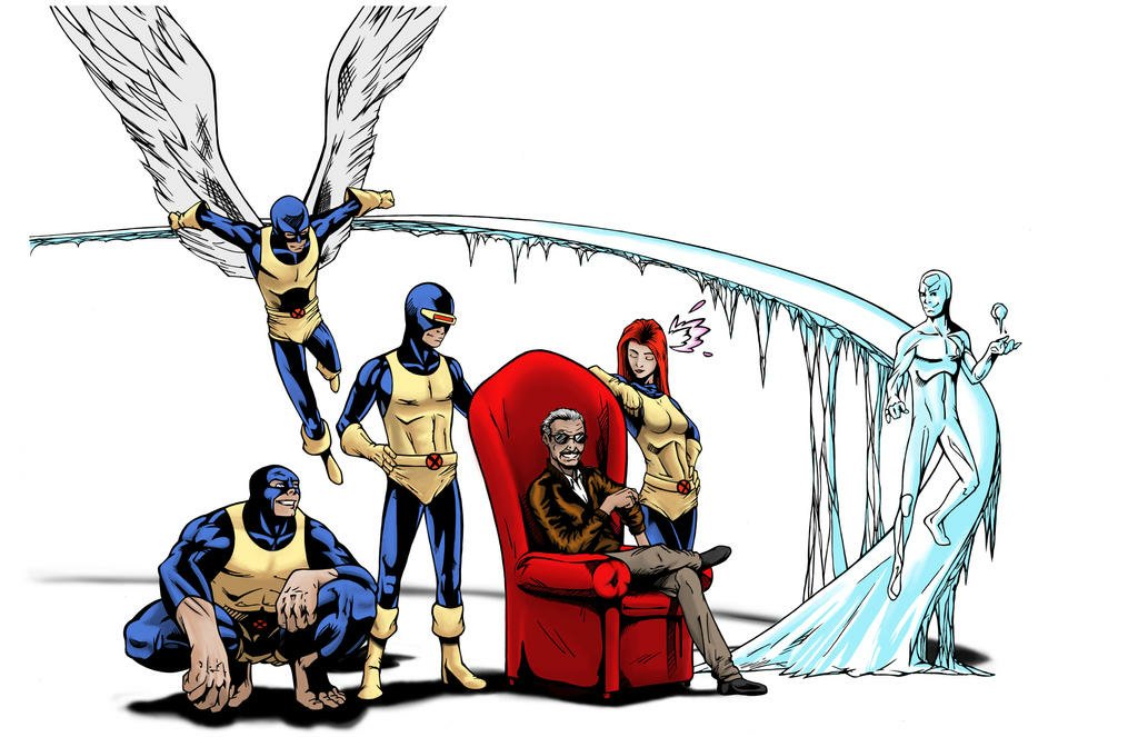 Download Marvel Girl Warren Worthington III Angel (Marvel Comics) Hank McCoy Beast (Marvel Comics) Iceman (Marvel Comics) Cyclops (Marvel Comics) Jean Grey Stan Lee Comic X-Men Art