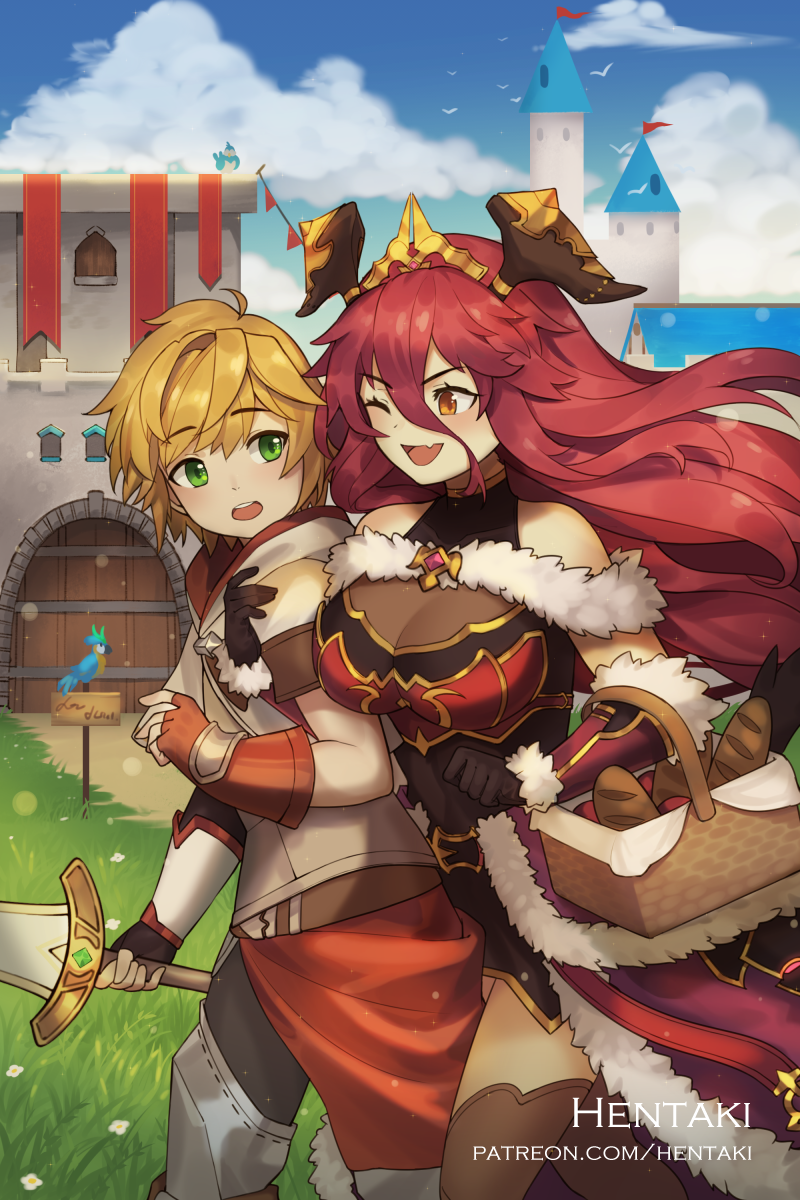 Download Euden (Dragalia Lost) Mym (Dragalia Lost) Video Game Dragalia Lost Art
