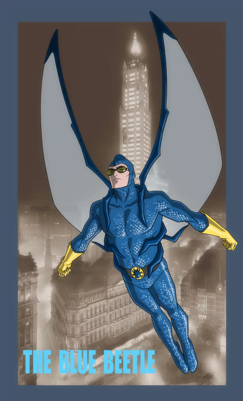 Dan Garret Blue Beetle (DC Comics) TV Show Young Justice Image