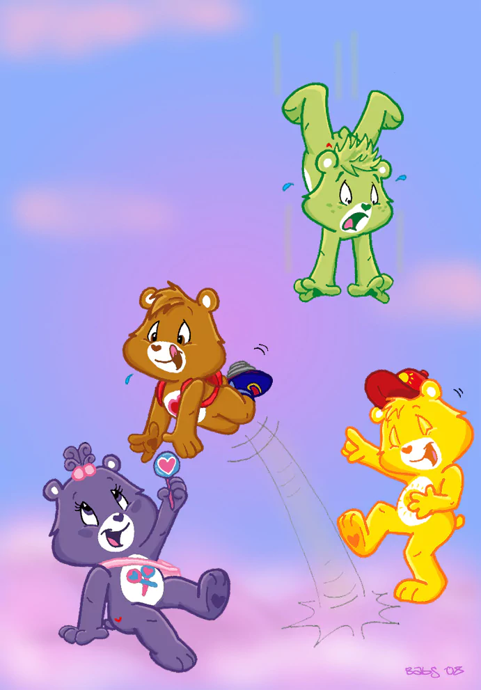 Tenderheart Bear (Care Bears) Share Bear (Care Bears) Oopsy Bear (Care Bears) Funshine Bear (Care Bears) TV Show Care Bears: Adventures in Care-a-lot Image