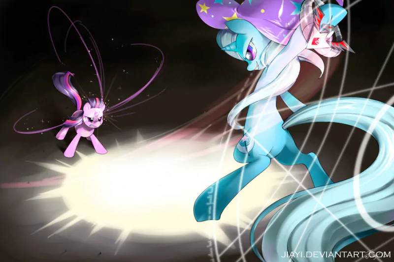 Twilight Sparkle Trixie (My Little Pony) TV Show My Little Pony: Friendship Is Magic Image