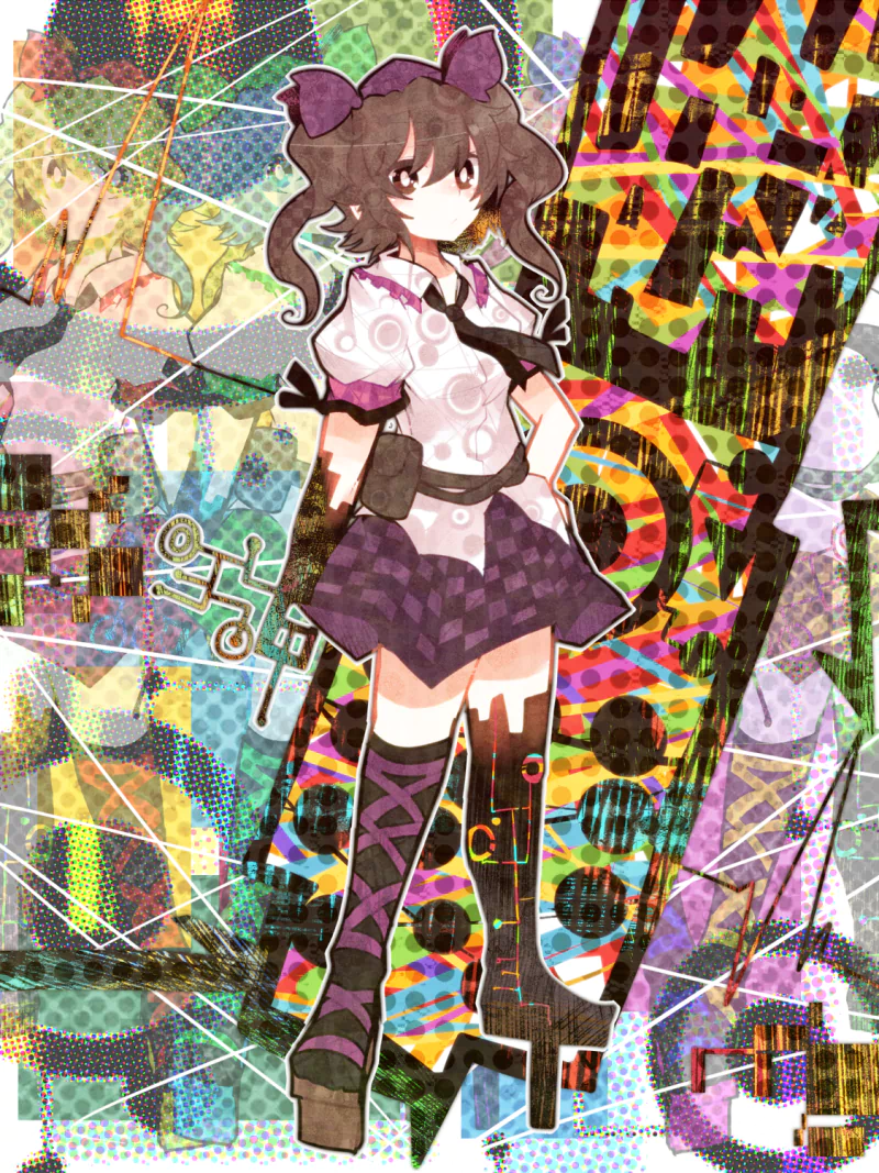 Hatate Himekaidou Anime Touhou Image