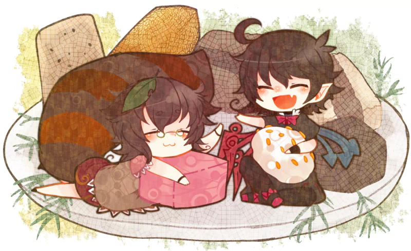 Mamizou Futatsuiwa Nue Houjuu Anime Touhou Image