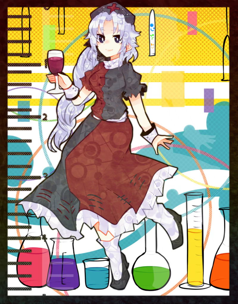 Eirin Yagokoro Anime Touhou Image
