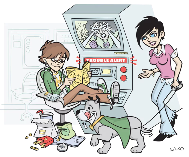 Marvin White Wendy Harris Comic Teen Titans Image