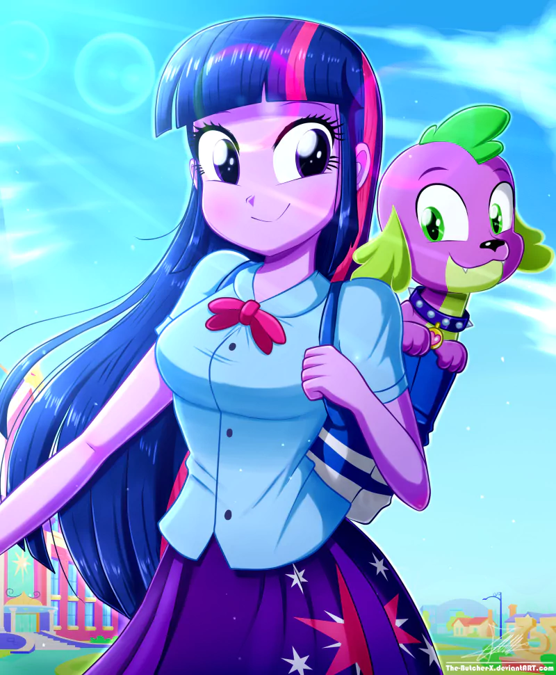 Spike (My Little Pony) Twilight Sparkle TV Show My Little Pony: Equestria Girls Image