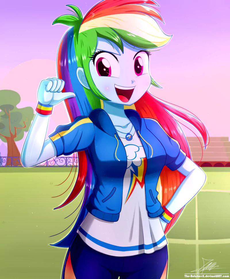 Rainbow Dash TV Show My Little Pony: Equestria Girls Image