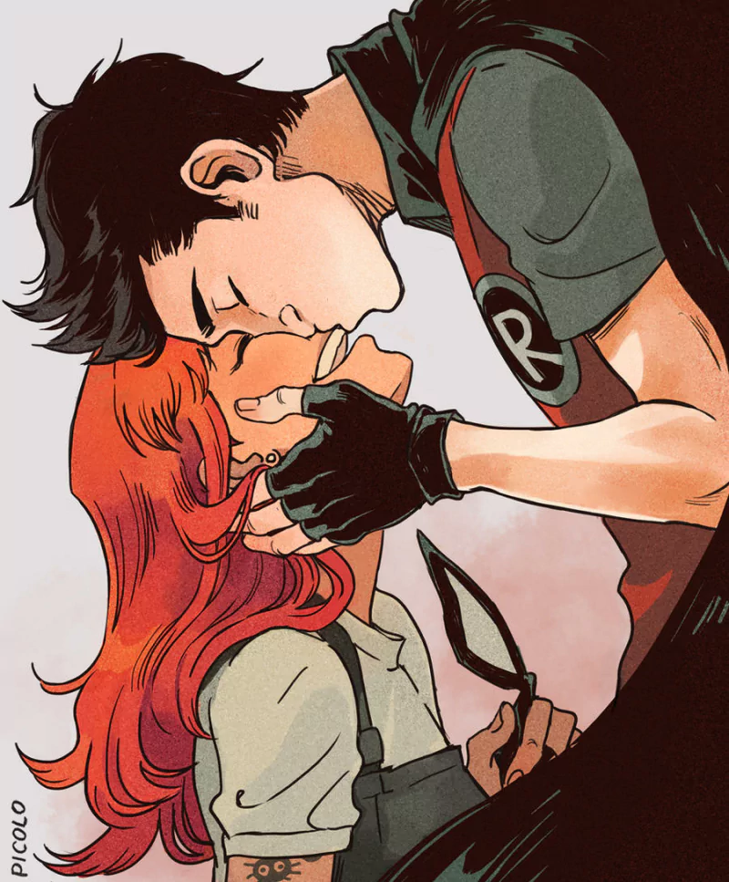Koriand'r Dick Grayson Robin (DC Comics) Starfire (DC Comics) Comic Teen Titans Image