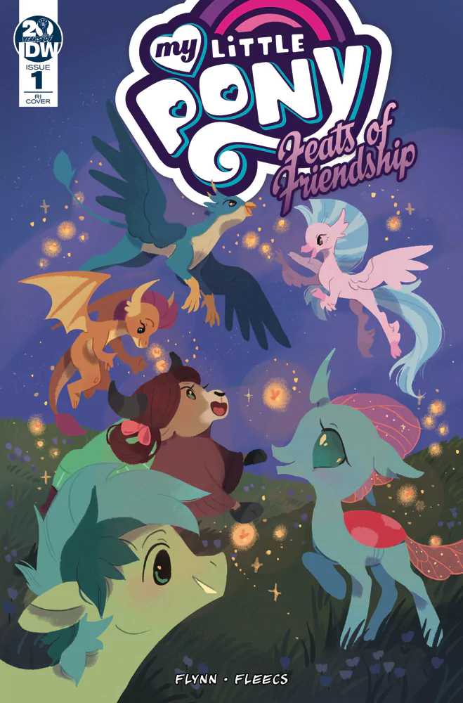 Gallus (My Little Pony) Smolder (My Little Pony) Yona (My Little Pony) Sandbar (My Little Pony) Silverstream (My Little Pony: Friendship is Magic) Comic My Little Pony: Feats of Friendship Image