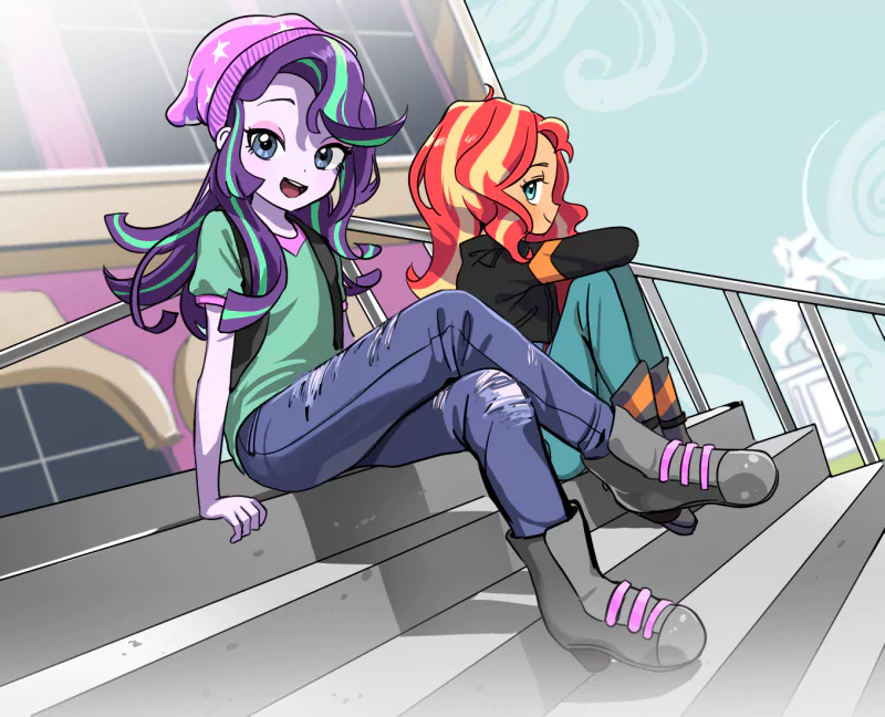 Sunset Shimmer Starlight Glimmer TV Show My Little Pony: Equestria Girls Image