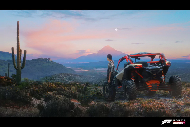 desert car video game Forza Horizon 5 Image