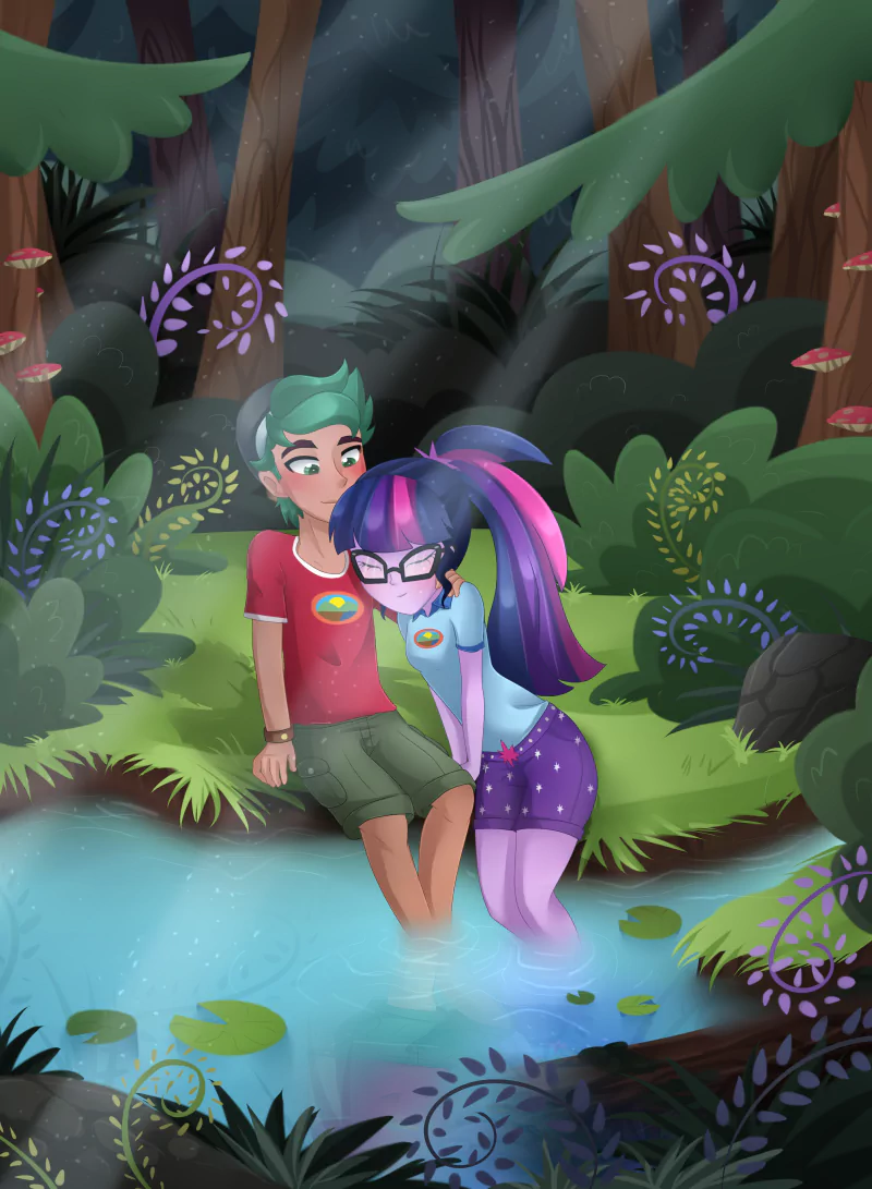 Sci-Twi (My Little Pony) Timber Spruce movie My Little Pony: Equestria Girls - Legend of Everfree Image