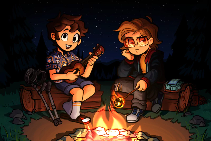camp fire Nathan (South Park) Jimmy Valmer video game South Park: The Fractured But Whole Image