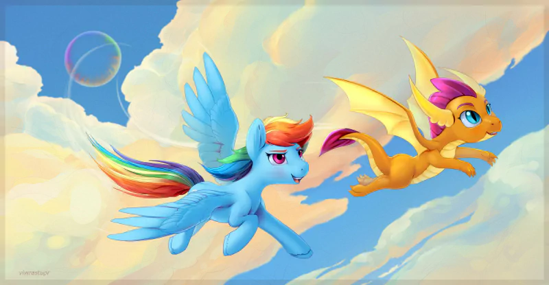 Smolder (My Little Pony) Rainbow Dash TV Show My Little Pony: Friendship Is Magic Image