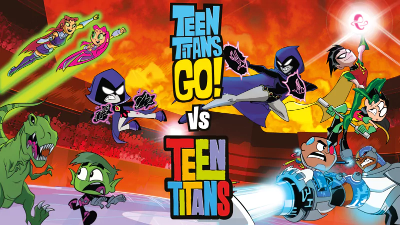 Beast Boy Cyborg (DC Comics) Garfield Logan Dick Grayson Starfire (DC Comics) Raven (DC Comics) movie Teen Titans Go! vs. Teen Titans Image