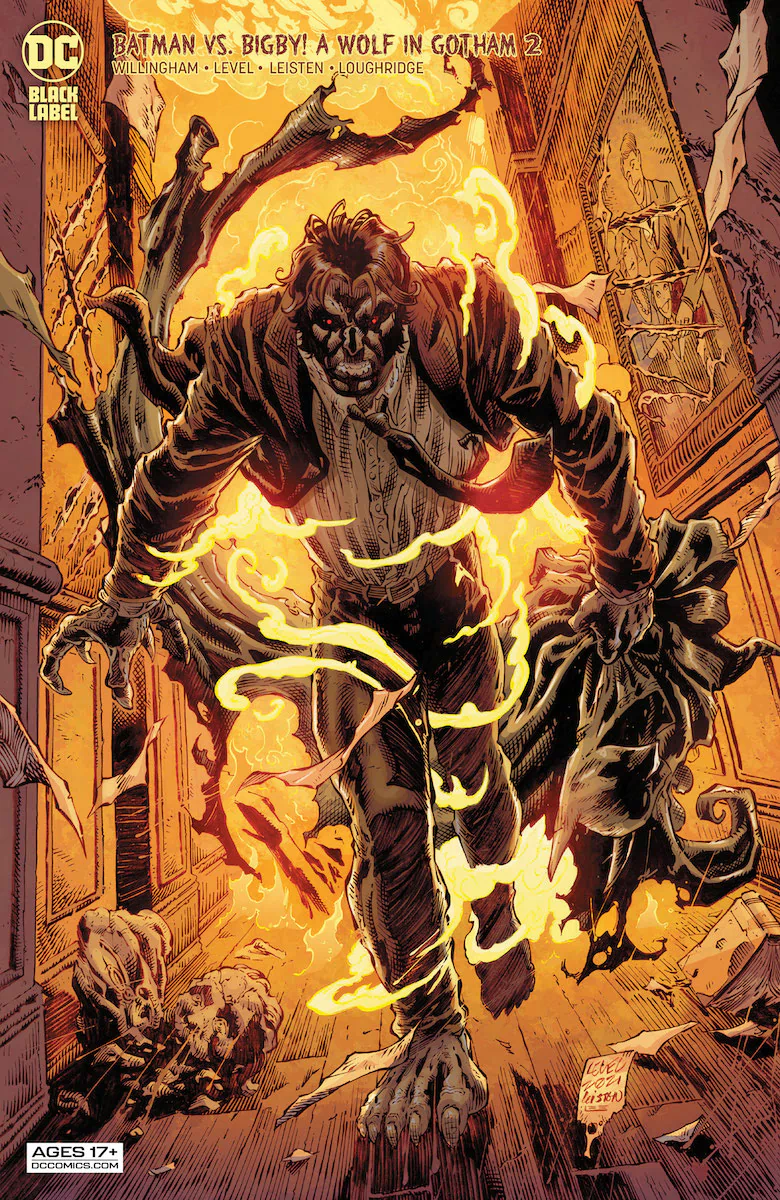 DC Comics Bigby Wolf Comic Batman Vs. Bigby! a Wolf in Gotham Image