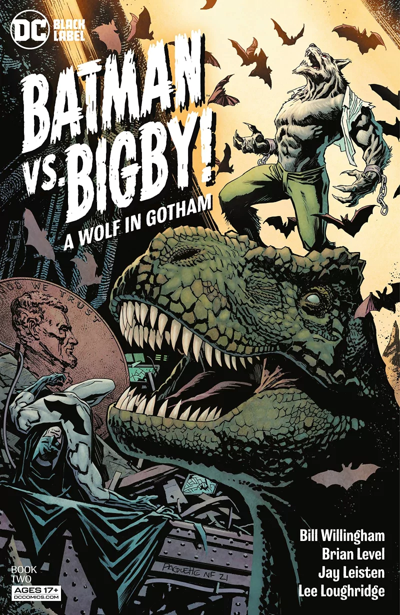 DC Comics Batman Bigby Wolf Comic Batman Vs. Bigby! a Wolf in Gotham Image