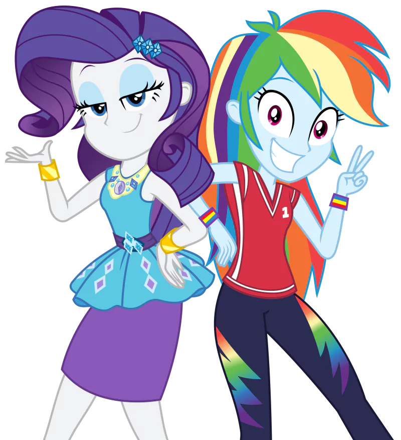 Rarity (My Little Pony) Rainbow Dash TV Show My Little Pony: Equestria Girls Image