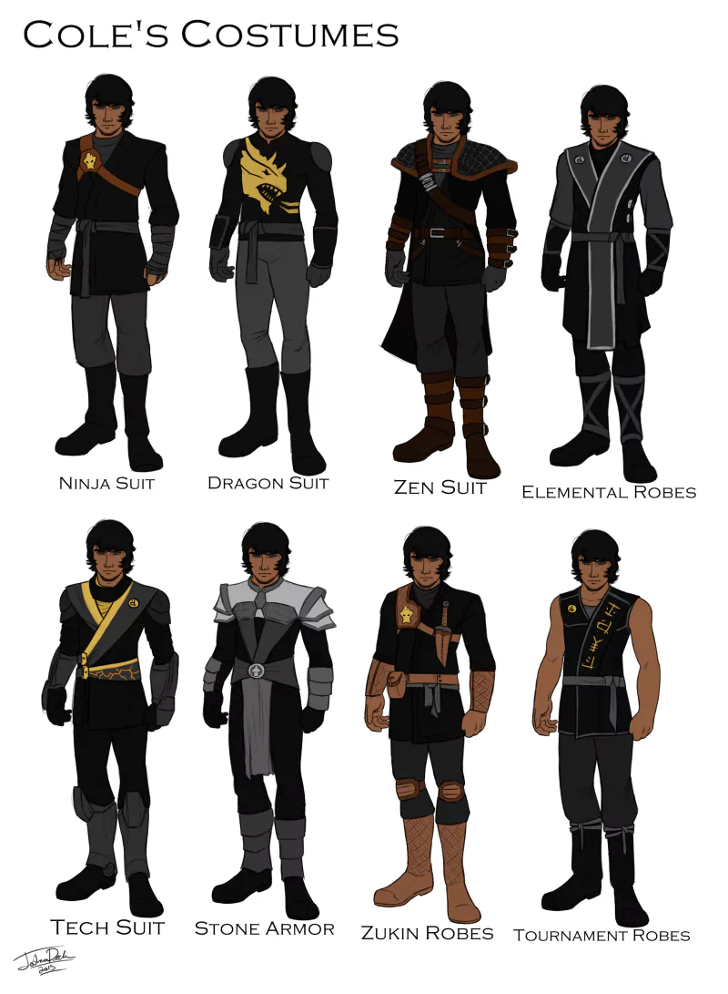Cole (Ninjago) TV Show Lego Ninjago: Masters Of Spinjitzu Image