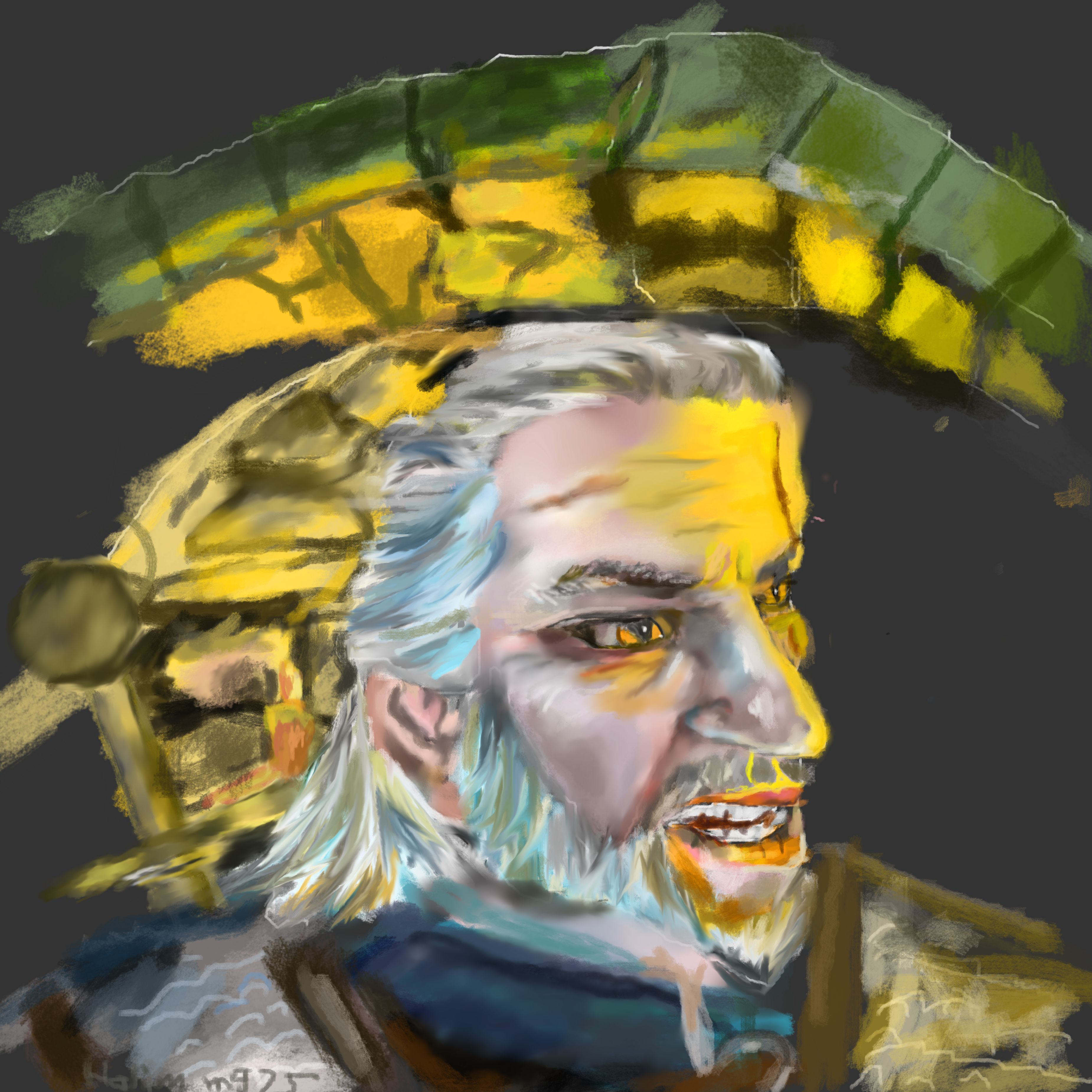 Geralt of Rivia  Beneath The Ground by halimm975