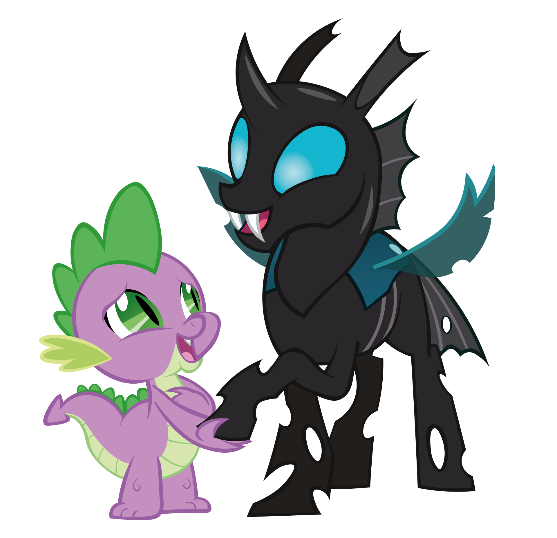 Download Thorax (My Little Pony) Spike (My Little Pony) TV Show My Little Pony: Friendship Is Magic Art