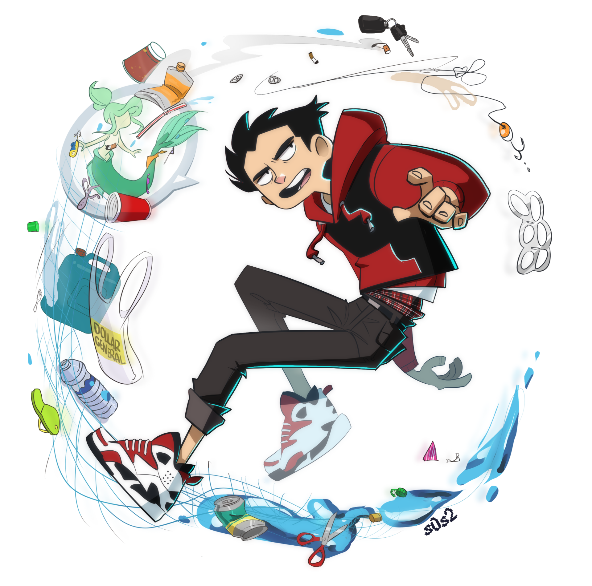 Download Tidy (The Little Trashmaid) Ricky (The Little Trashmaid) Comic The Little Trashmaid Art