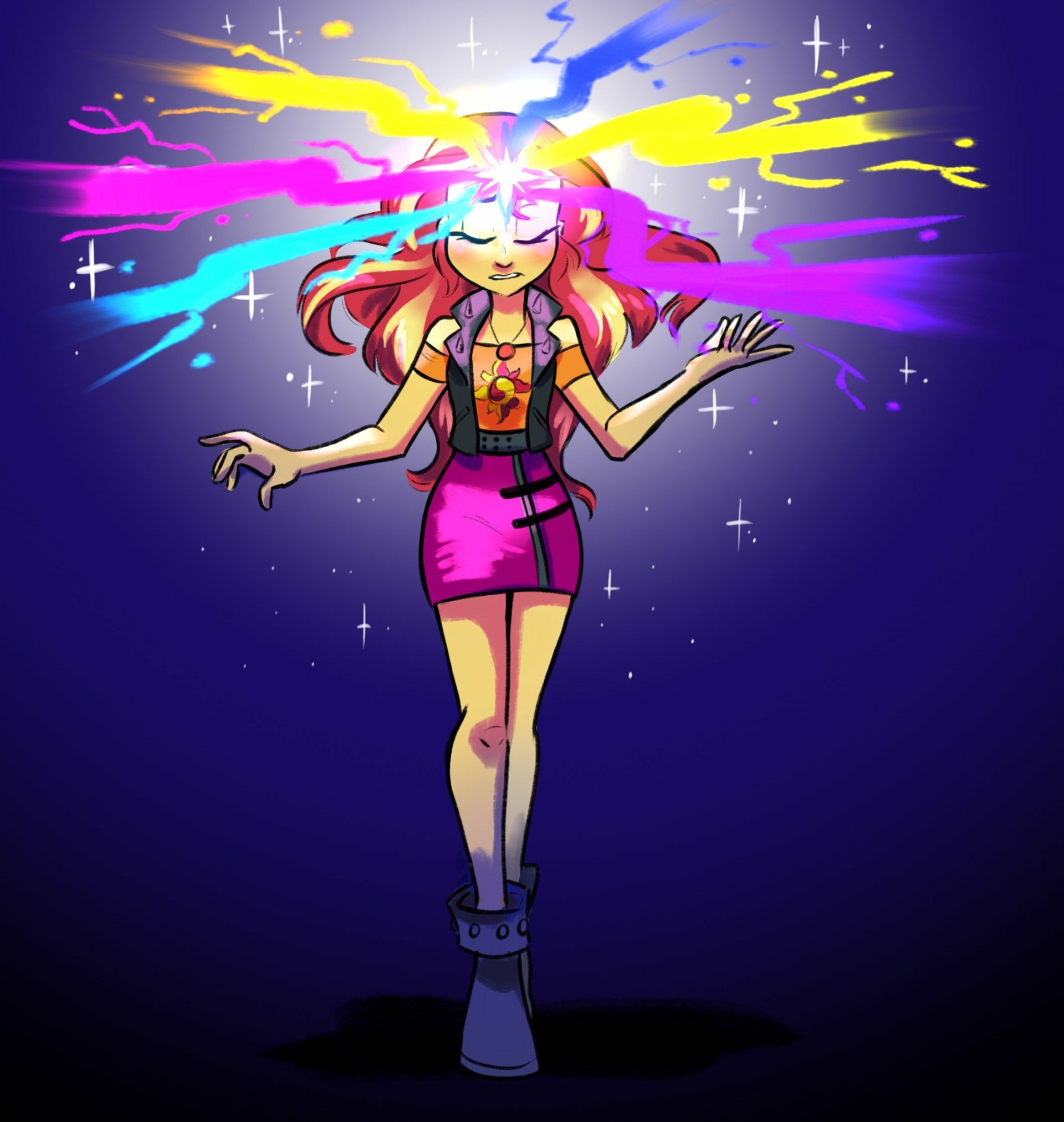 Download Sunset Shimmer TV Show My Little Pony: Equestria Girls Art