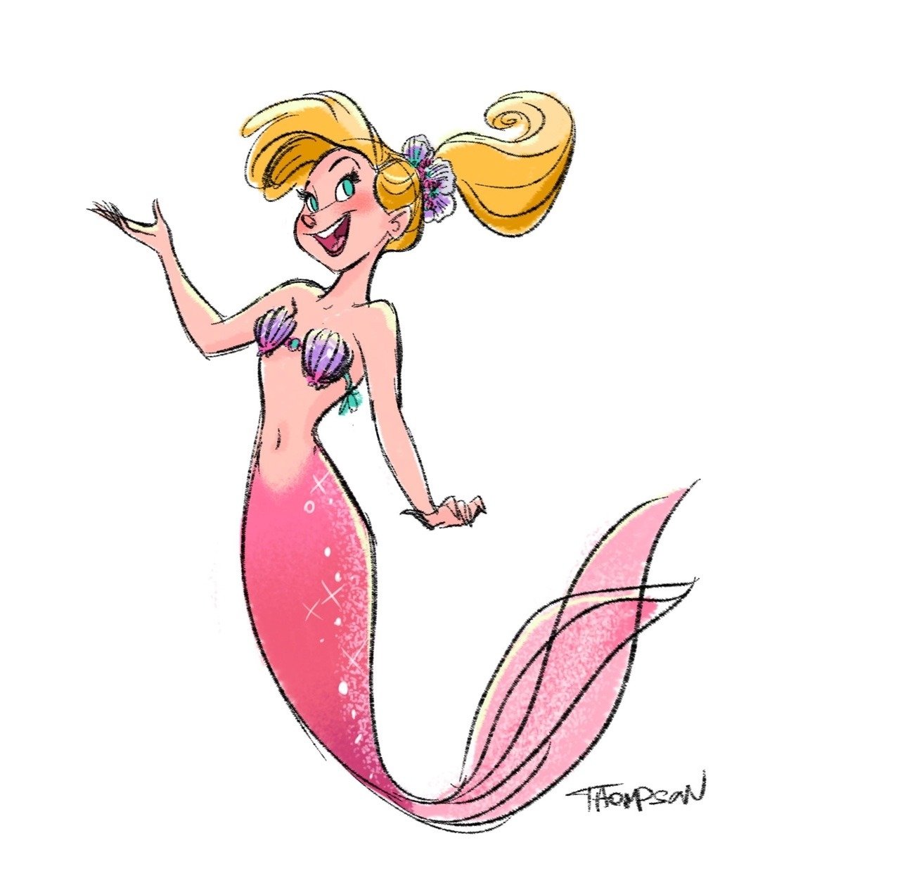 Download Mermaid Movie The Little Mermaid (1989) Art