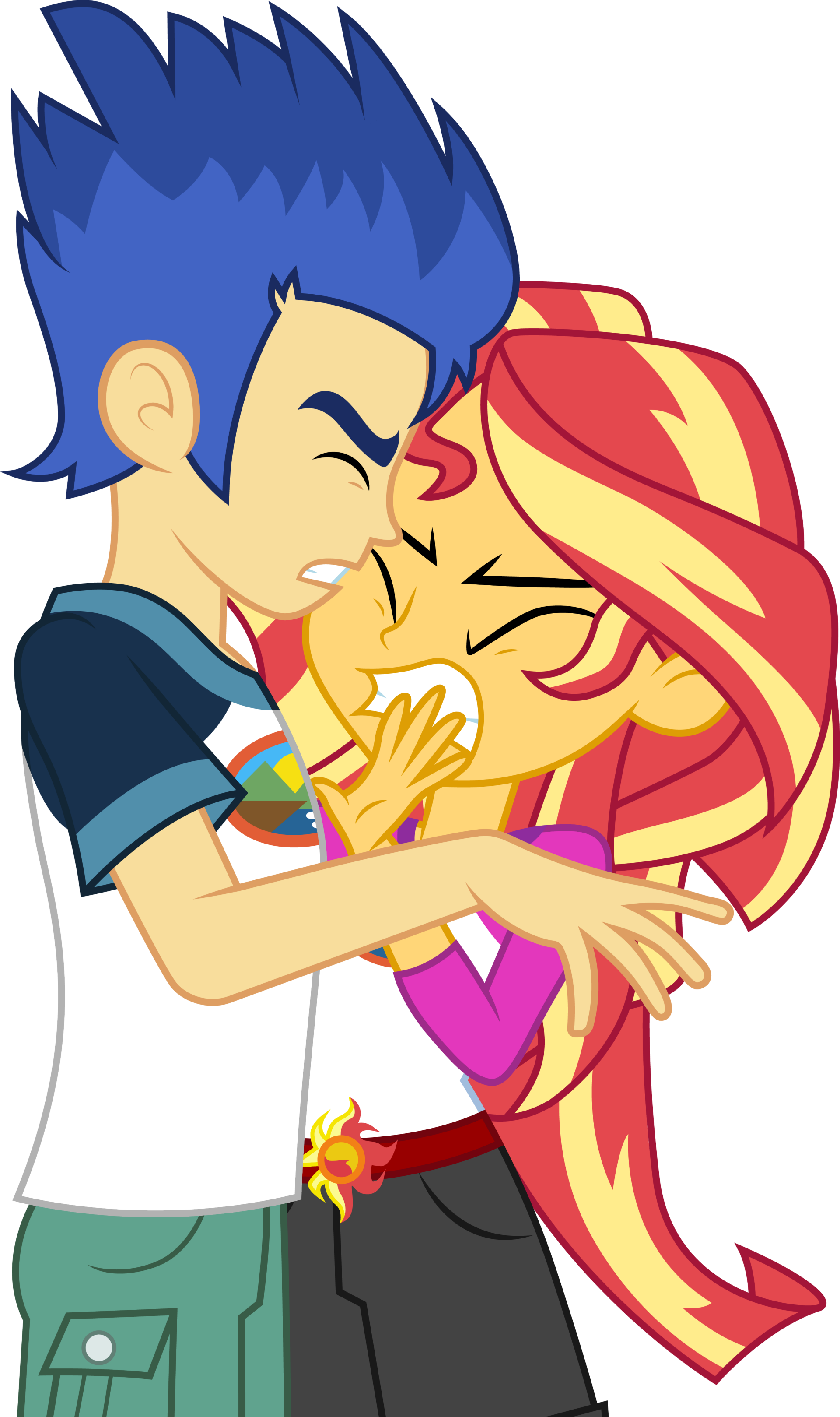 Download Flash Sentry Sunset Shimmer Movie My Little Pony: Equestria Girls - Legend Of Everfree Art