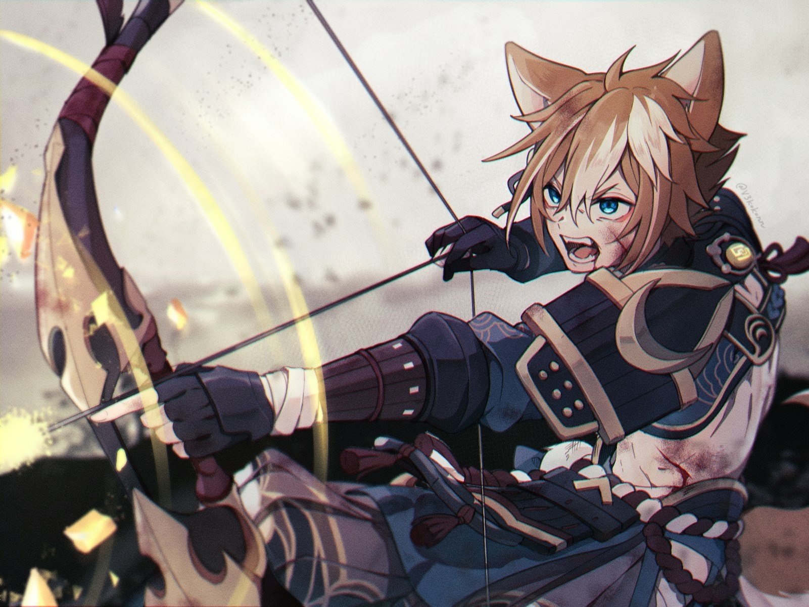 Download Gorou (Genshin Impact) Video Game Genshin Impact Art