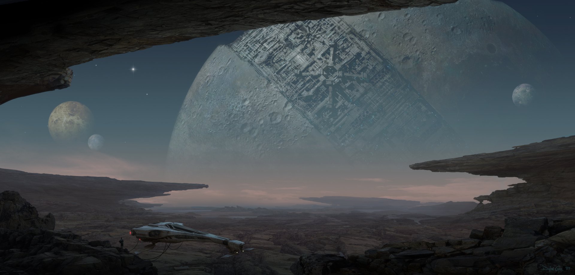 Download Sci Fi Landscape Art