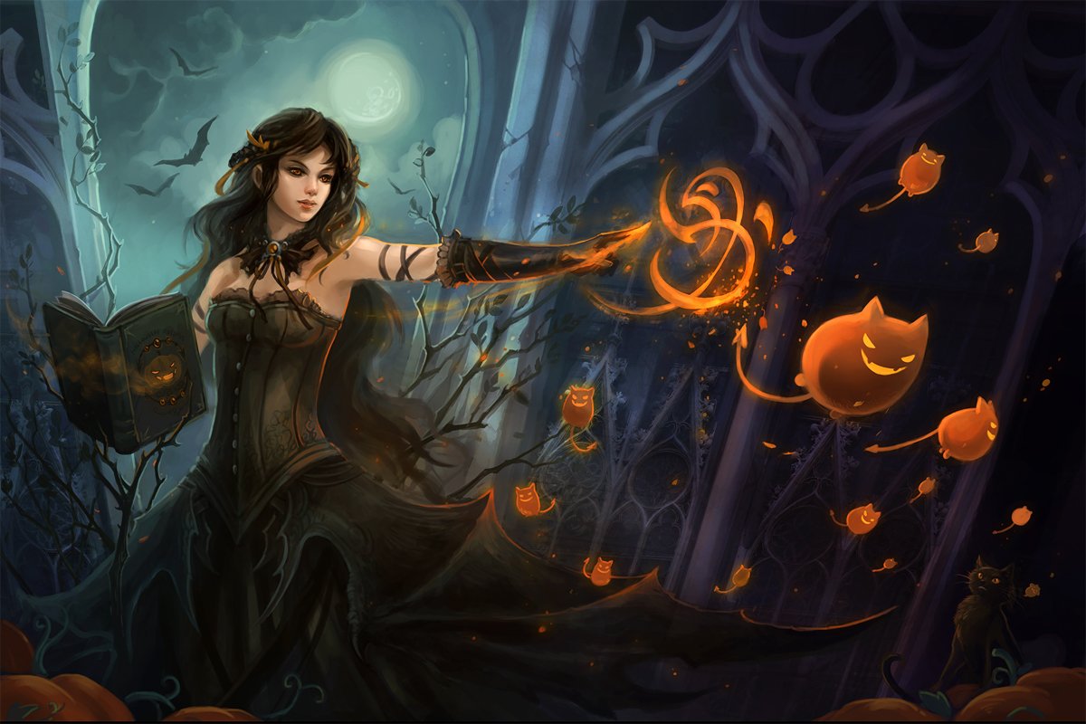 Download Fantasy Sorceress Art